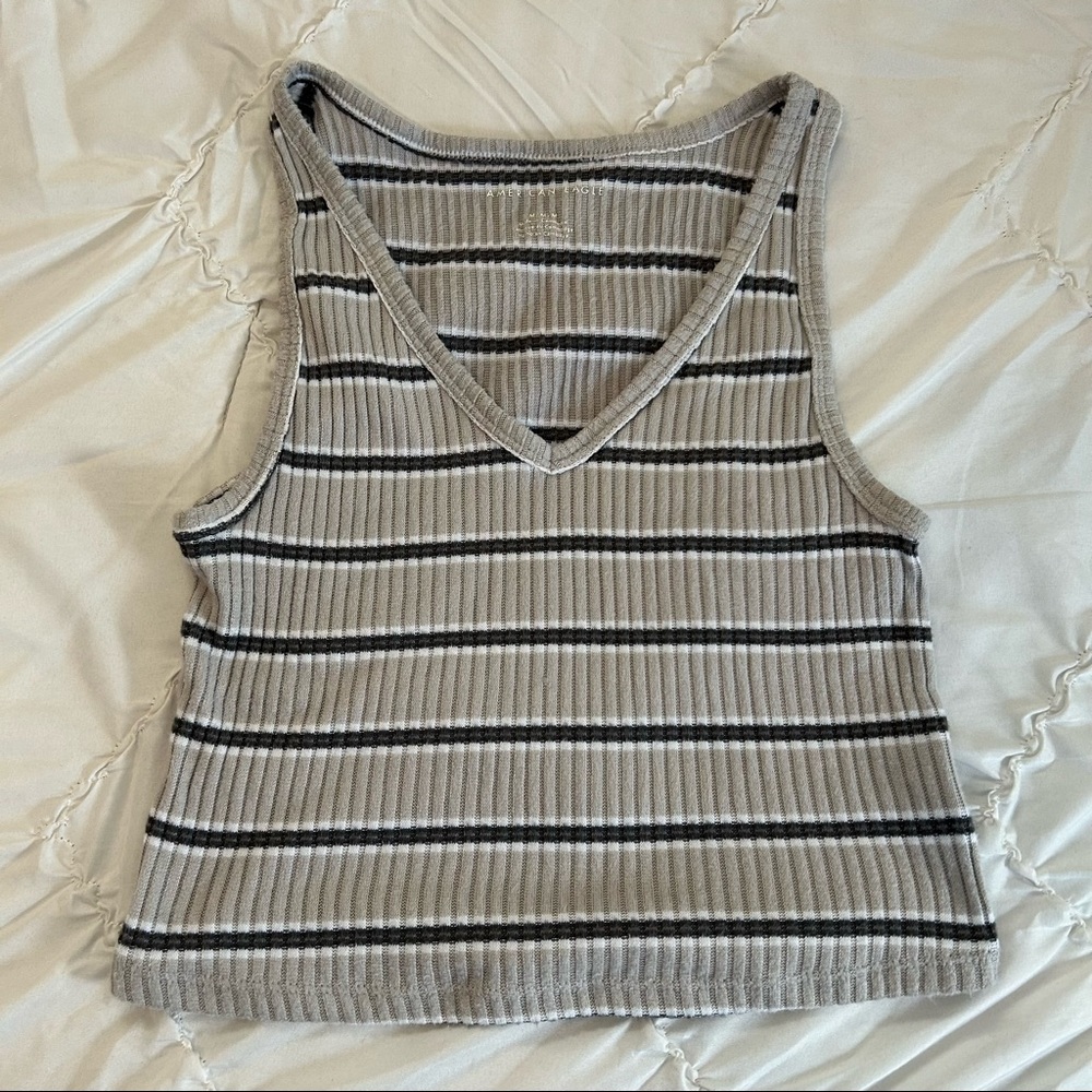 American Eagle Plush Soft & Sexy Cropped Tank